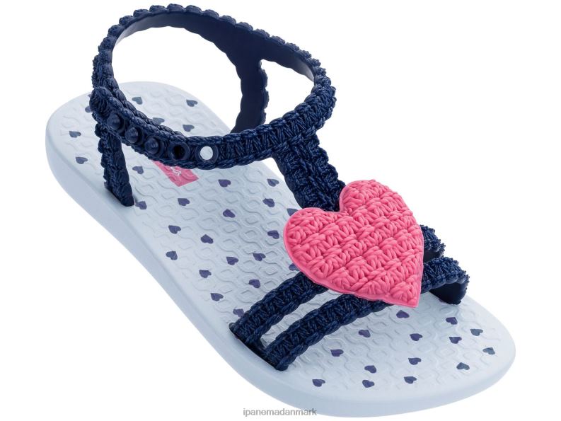 Ipanema b mit første hjerte 21 babyer fodtøj navy pink 6HBZ0410
