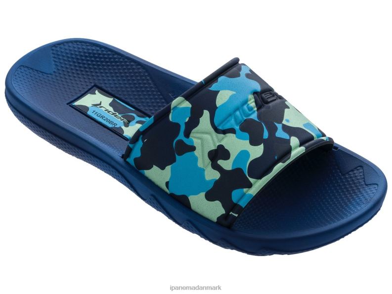 Ipanema k camo slide børn fodtøj blå 6HBZ0383