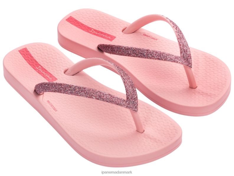 Ipanema k anatomisk børn fodtøj glitter pink 6HBZ0319