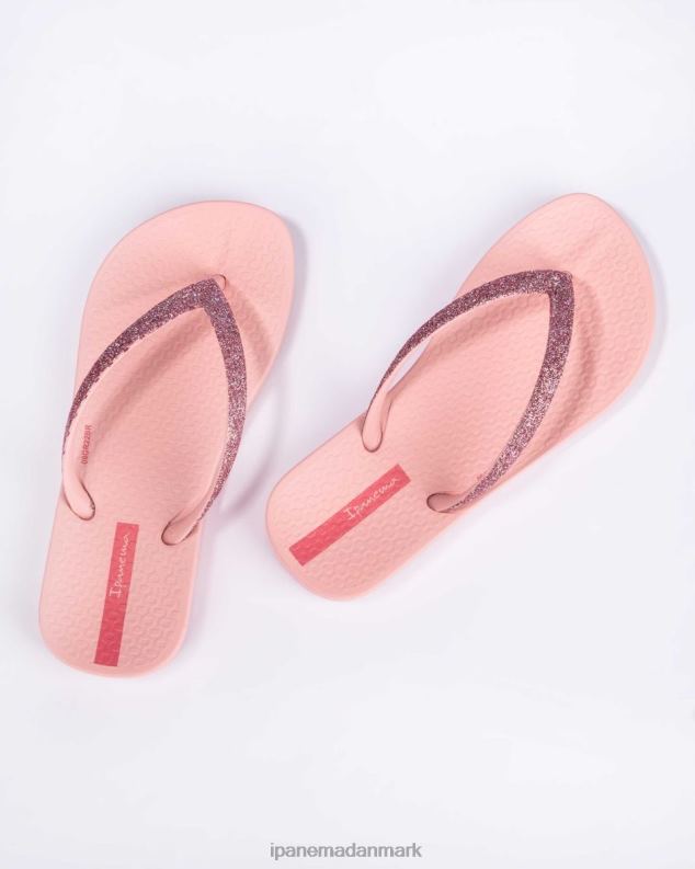 Ipanema k anatomisk børn fodtøj glitter pink 6HBZ0319