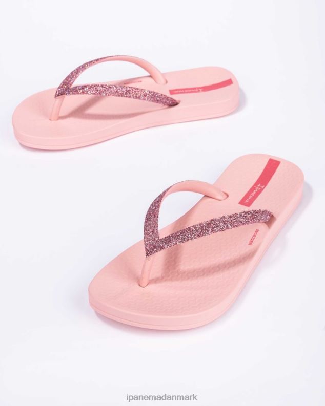 Ipanema k anatomisk børn fodtøj glitter pink 6HBZ0319
