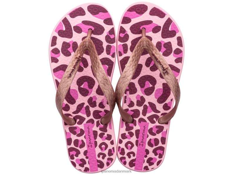 Ipanema k temaer udskrives børn fodtøj lyserød neon 6HBZ0321