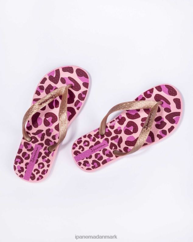 Ipanema k temaer udskrives børn fodtøj lyserød neon 6HBZ0321