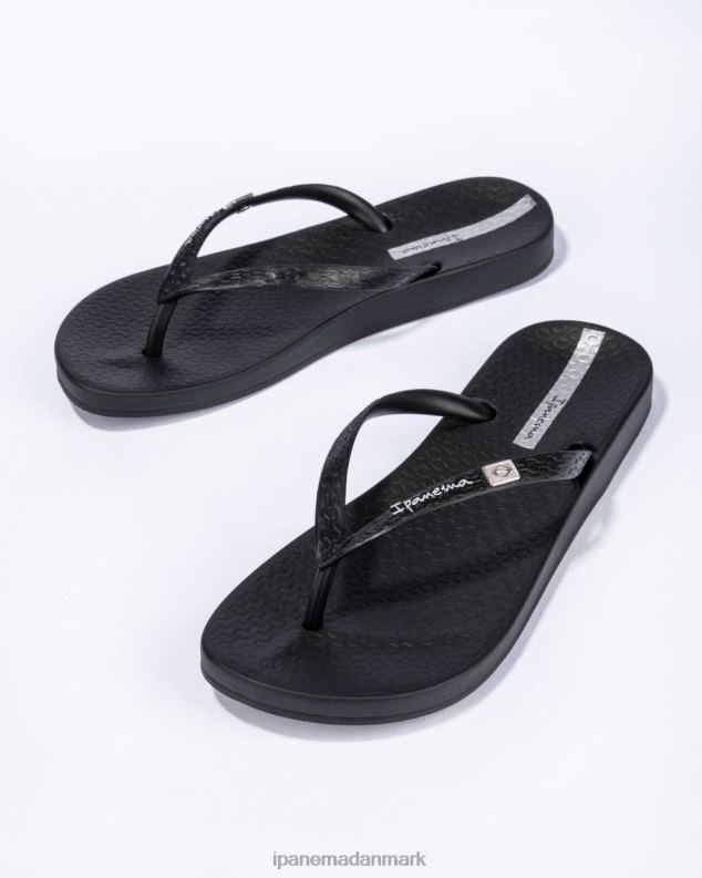 Ipanema anatomisk Brasilien Kvinder fodtøj sort 6HBZ041