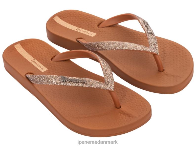 Ipanema anatomisk lolita glitter Kvinder fodtøj sunkys tan 6HBZ072