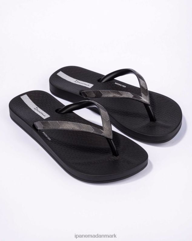 Ipanema anatomisk mesh tex Kvinder fodtøj sort 6HBZ0148