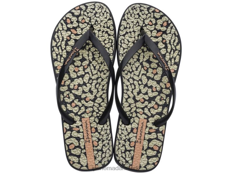 Ipanema dyreprint 23 Kvinder fodtøj sort 6HBZ0297