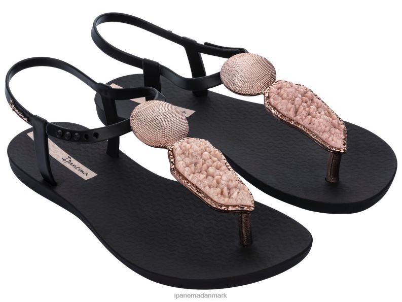 Ipanema elegant sandal krystal Kvinder fodtøj rosa sort 6HBZ0167