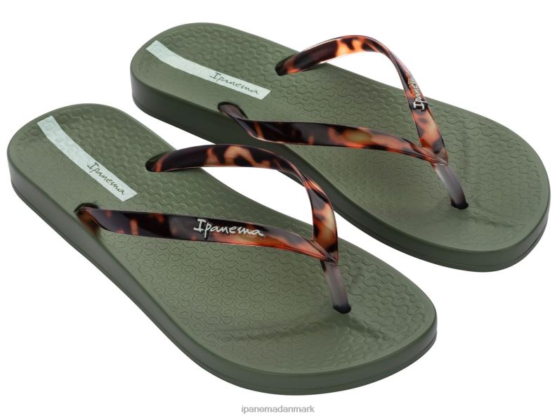 Ipanema forbinde skildpaddeskal Kvinder fodtøj kaki 6HBZ082