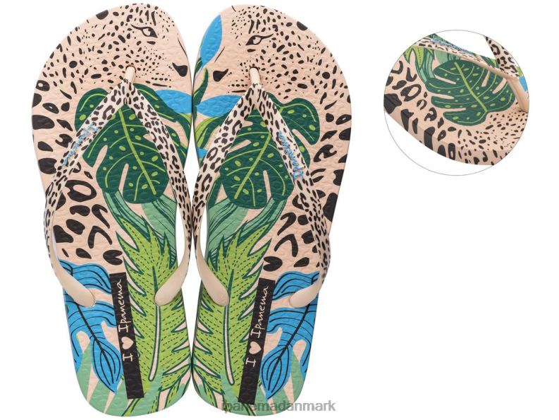Ipanema jungle print Kvinder fodtøj elfenben 6HBZ0217