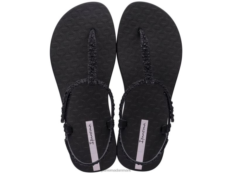 Ipanema klasse sandal glitter Kvinder fodtøj sort 6HBZ0114