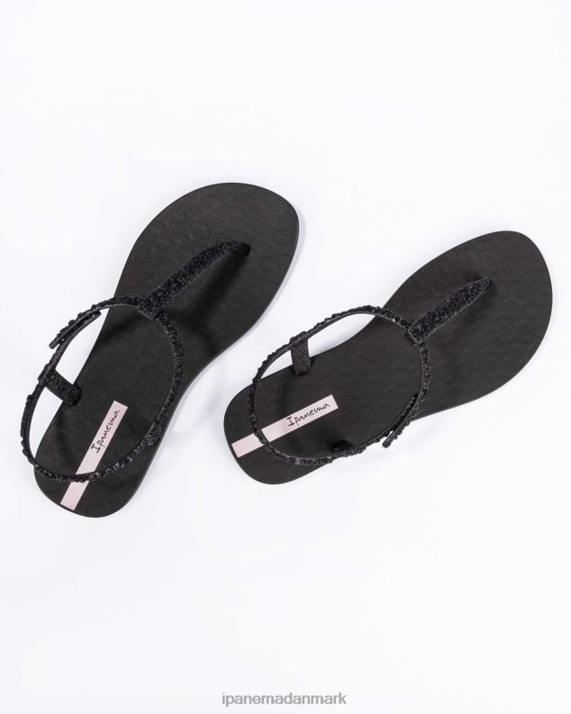 Ipanema klasse sandal glitter Kvinder fodtøj sort 6HBZ0114