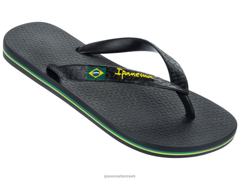 Ipanema klassisk flag Brasilien Kvinder fodtøj sort 6HBZ01