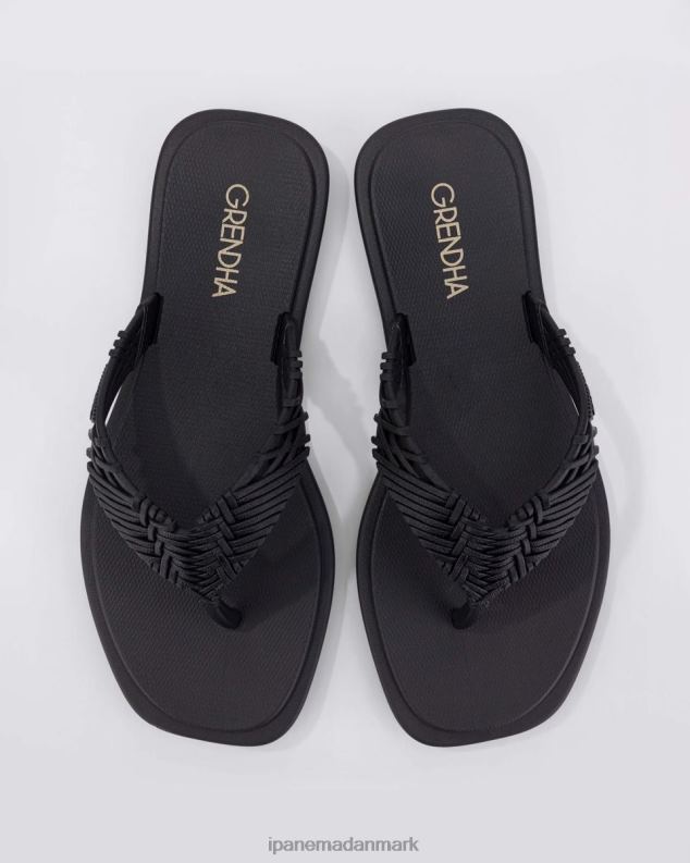 Ipanema øko-streng Kvinder fodtøj sort 6HBZ0143