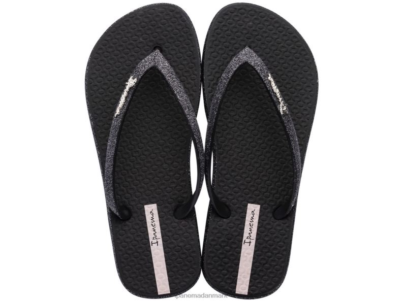Ipanema maxi glød glitter Kvinder fodtøj sort 6HBZ078