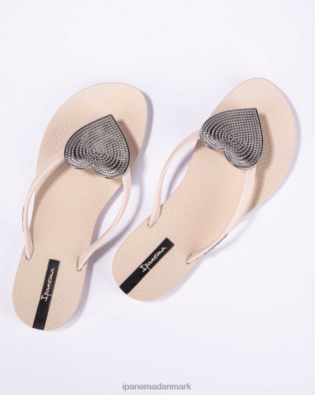 Ipanema maxi hjerte Kvinder fodtøj sølv elfenben prik 6HBZ0210