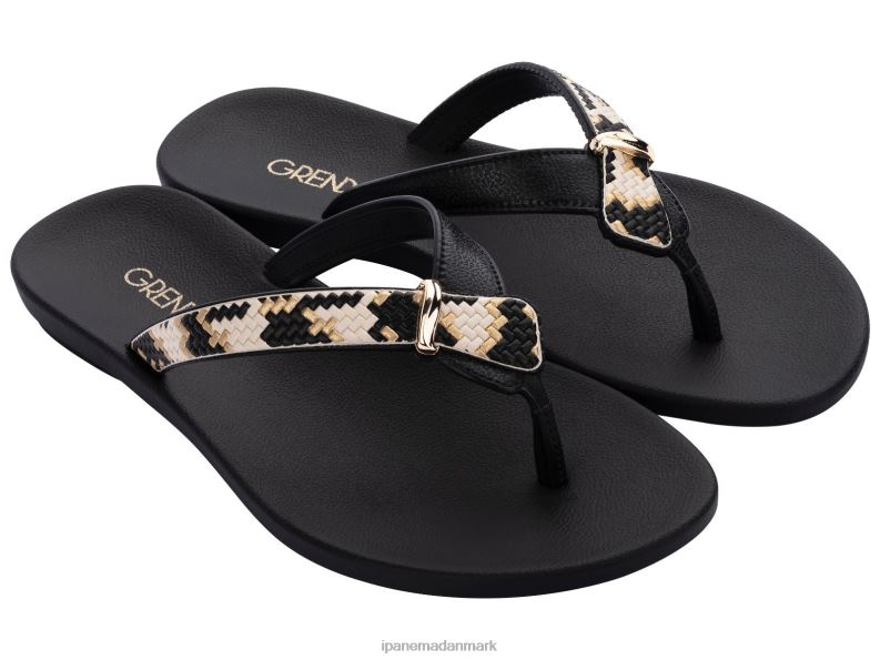 Ipanema uba fletningsstreng Kvinder fodtøj sort 6HBZ0228