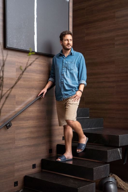 Ipanema dakar rutsjebane Mænd fodtøj sort stribe 6HBZ0461