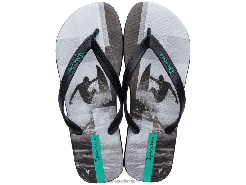 Ipanema sommer print Mænd fodtøj sort 6HBZ0498